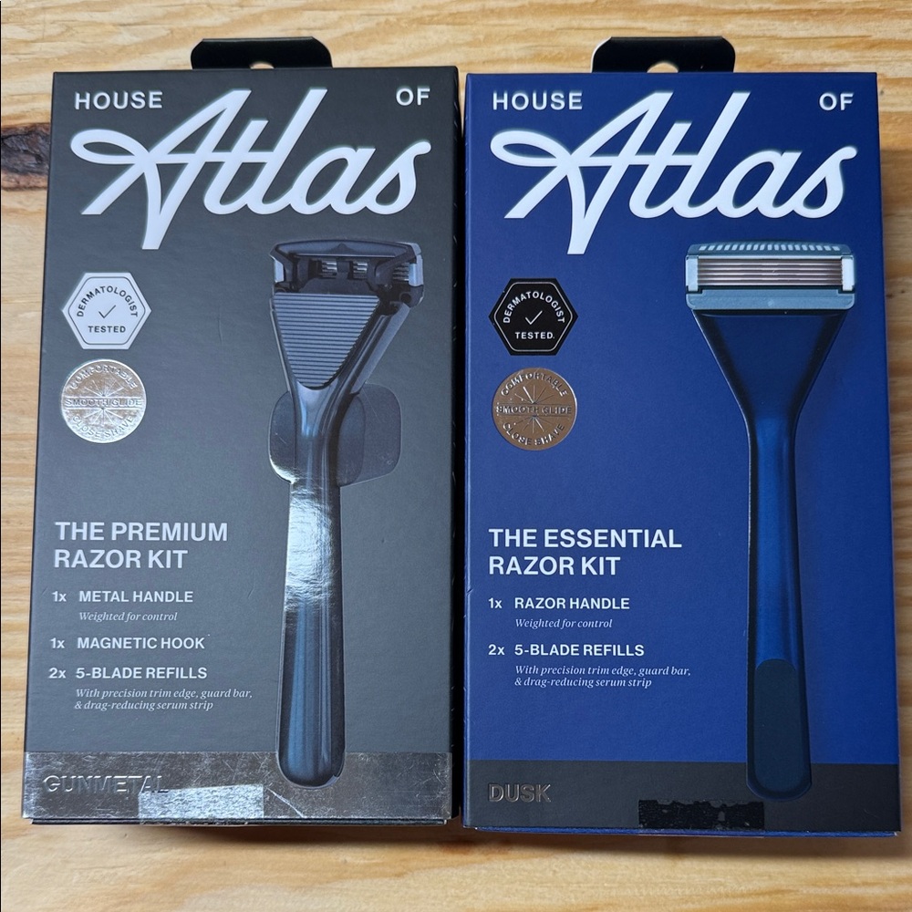 Premium Razor Kit - Gunmetal and Dusk